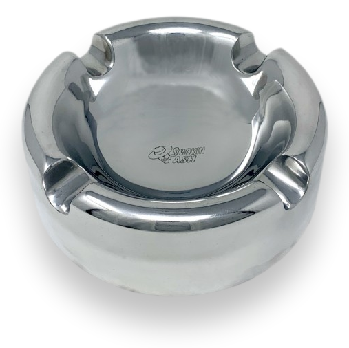 Prestige 'Smokin' Ash' Metal 4-Cigar Ashtrays