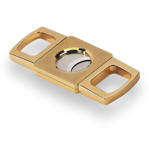 Prestige Etched Guillotine Double-Blade Cigar Cutters