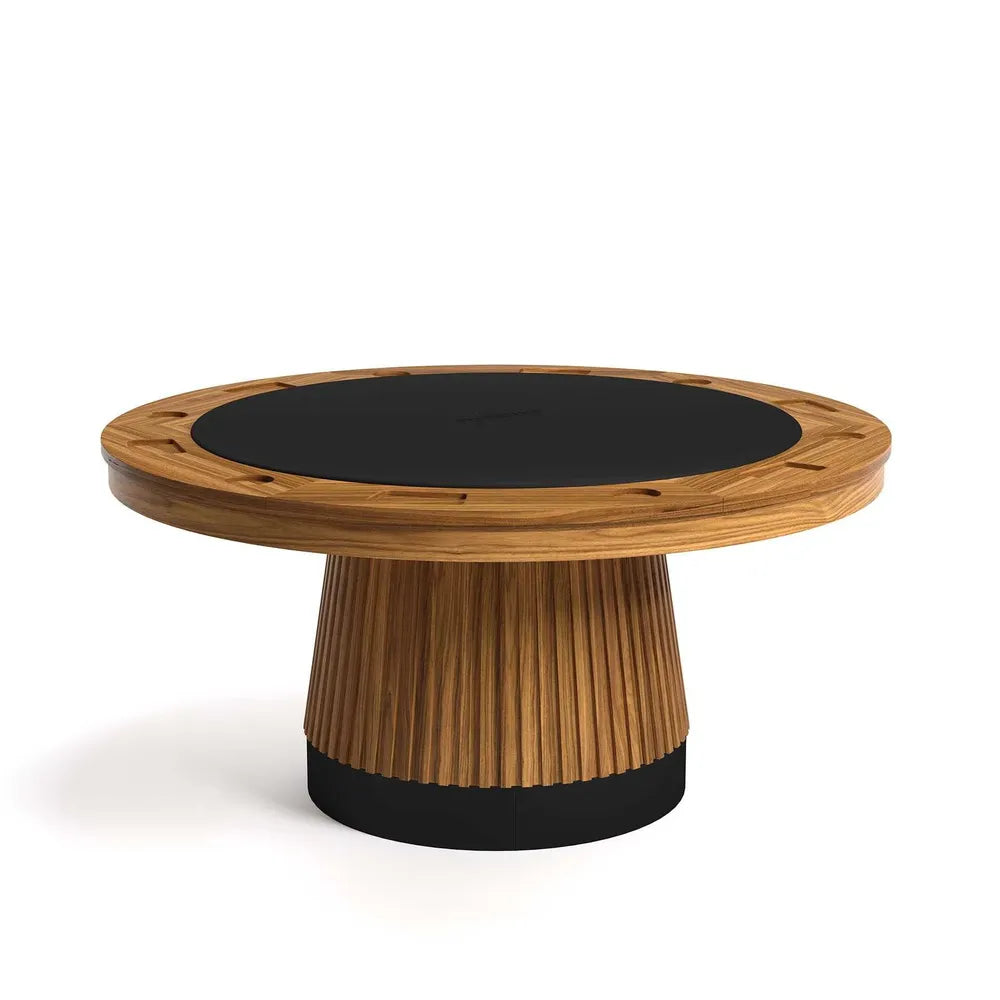 RAM Game Room PRO60TBL-W Poker Table - Matte Walnut