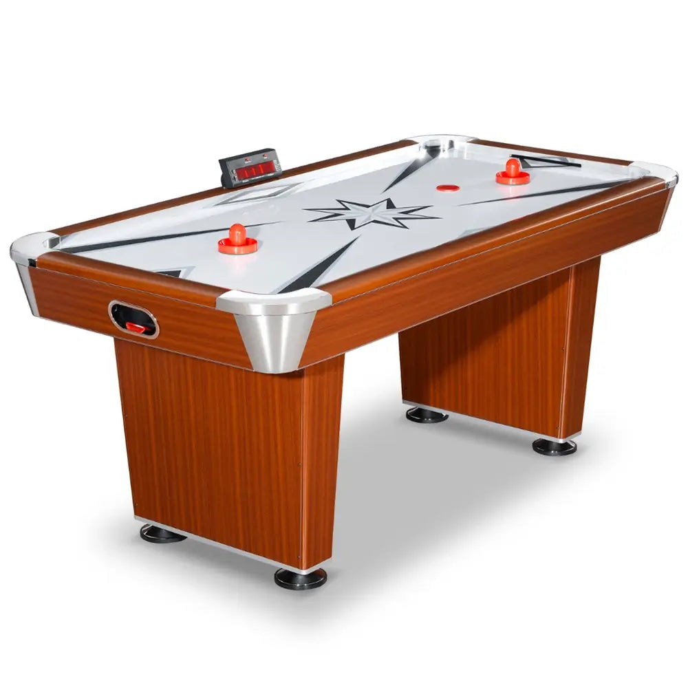 Hathaway Midtown 6-ft Air Hockey Table with LED Scoring