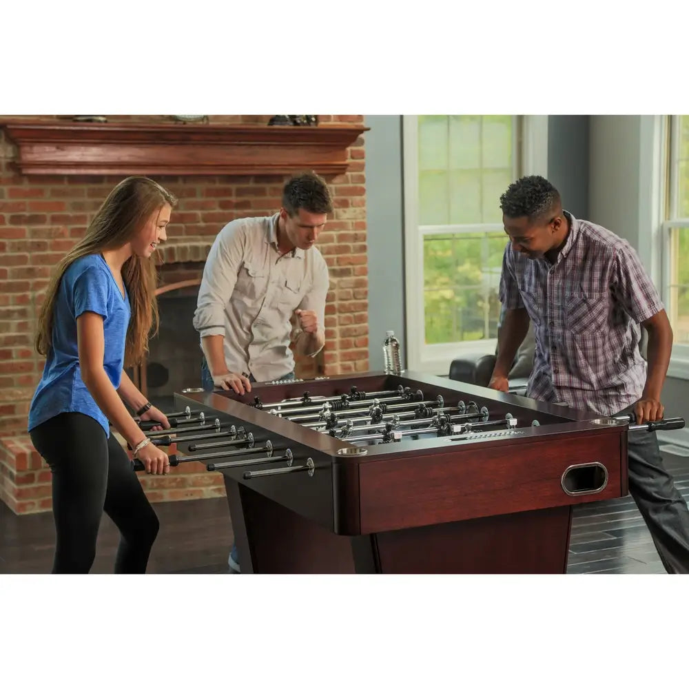 Hathaway Millennium 55-in Foosball Table Mahogany