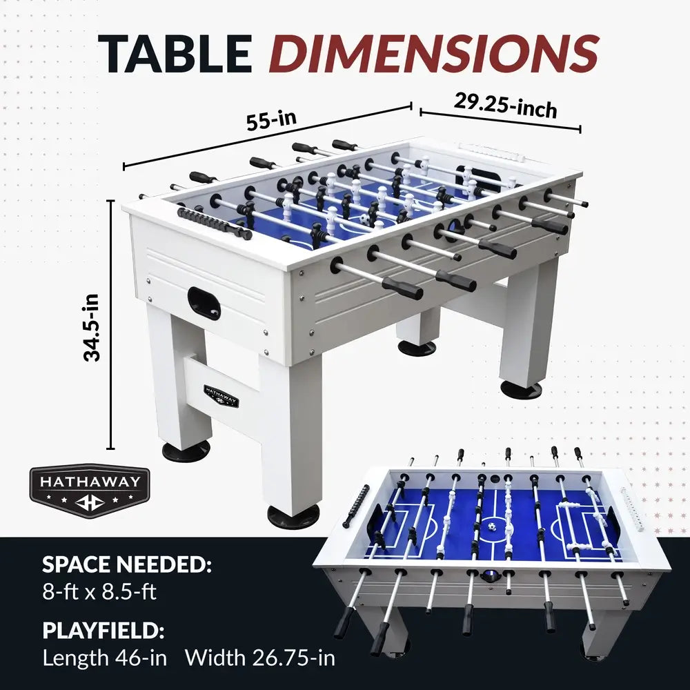 Hathaway Highlander 55-in Outdoor Foosball Table