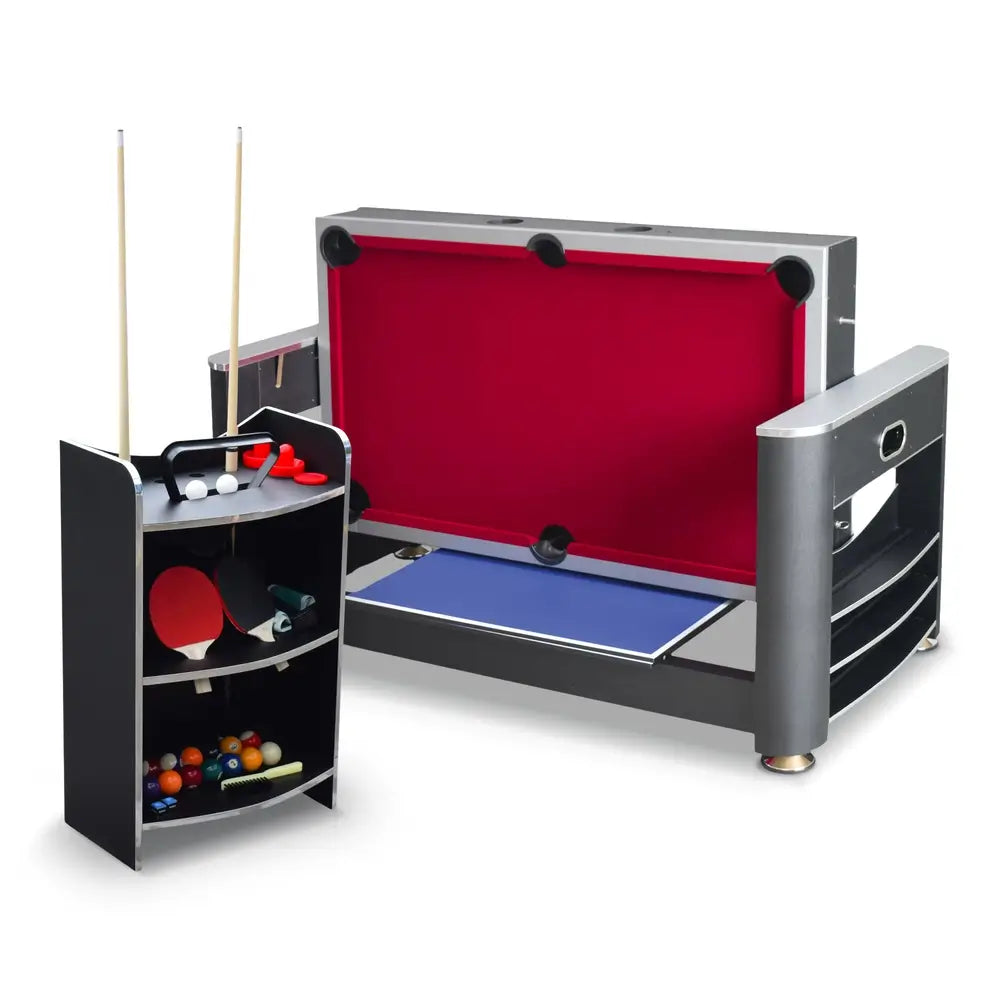 Hathaway 6-ft Triple Threat 3-in-1 Multi Game Table