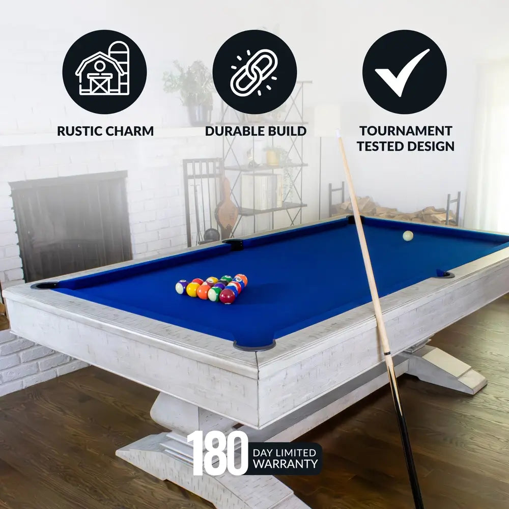 Hathaway Montecito Pool Table – Driftwood Finish