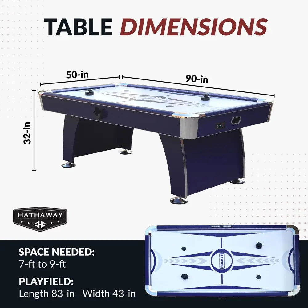 Hathaway Phantom II 7.5-ft Air Hockey Table