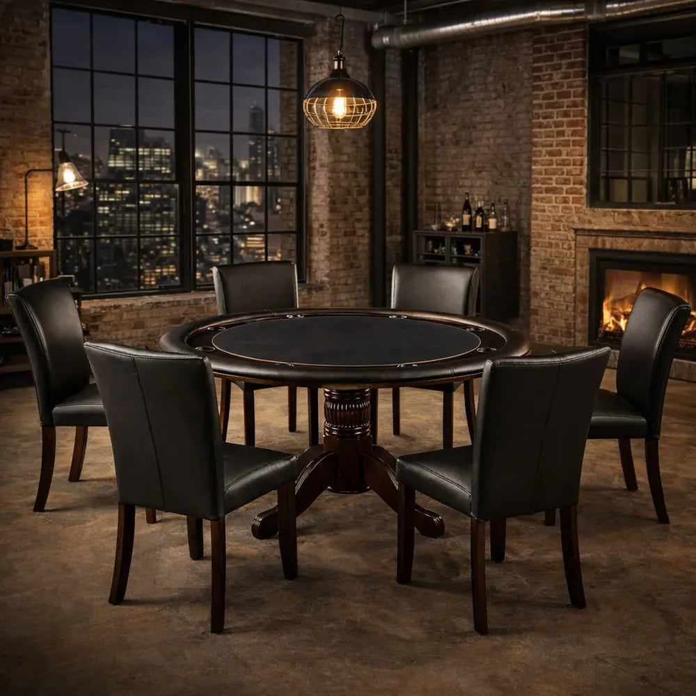 RAM Game Room GTBL60 CAP 60" 2-in-1 Poker Table