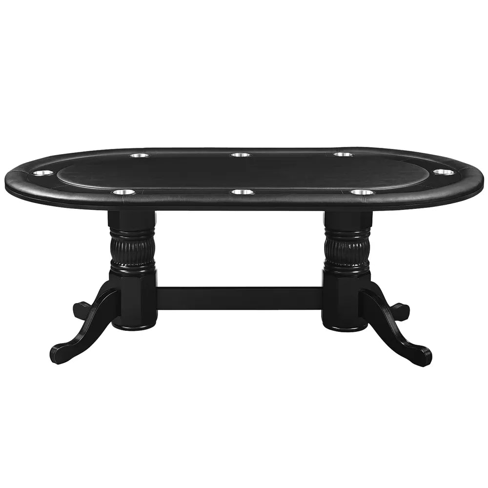 RAM Game Room GTBL84 BLK 84" Texas Hold’em Poker Table