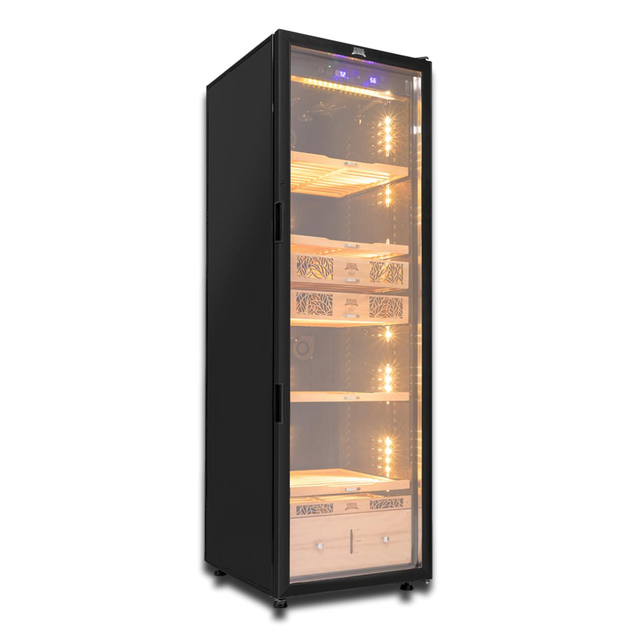Humidor Supreme Temperature and Humidity Controlled 2,500-Cigar Electric Humidor