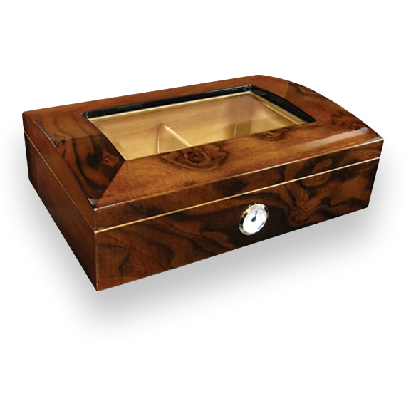 Prestige Addison 40-Cigar Desktop Humidor