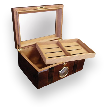 Prestige Ambassador 100-Cigar Desktop Humidor