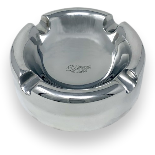 Prestige 'Smokin' Ash' Metal 4-Cigar Ashtrays