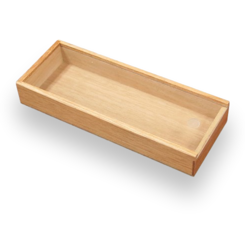 Prestige Promotional Box Wood 3-Finger Cigar Case