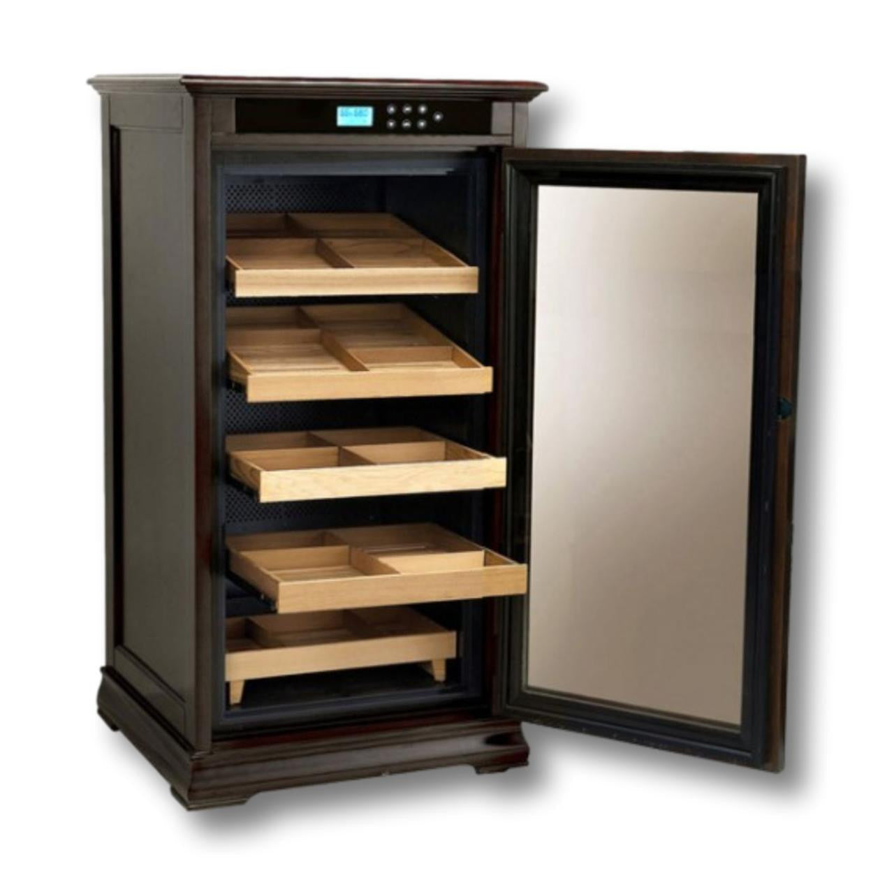 Prestige Redford Espresso 1,250-Cigar Electric Humidor