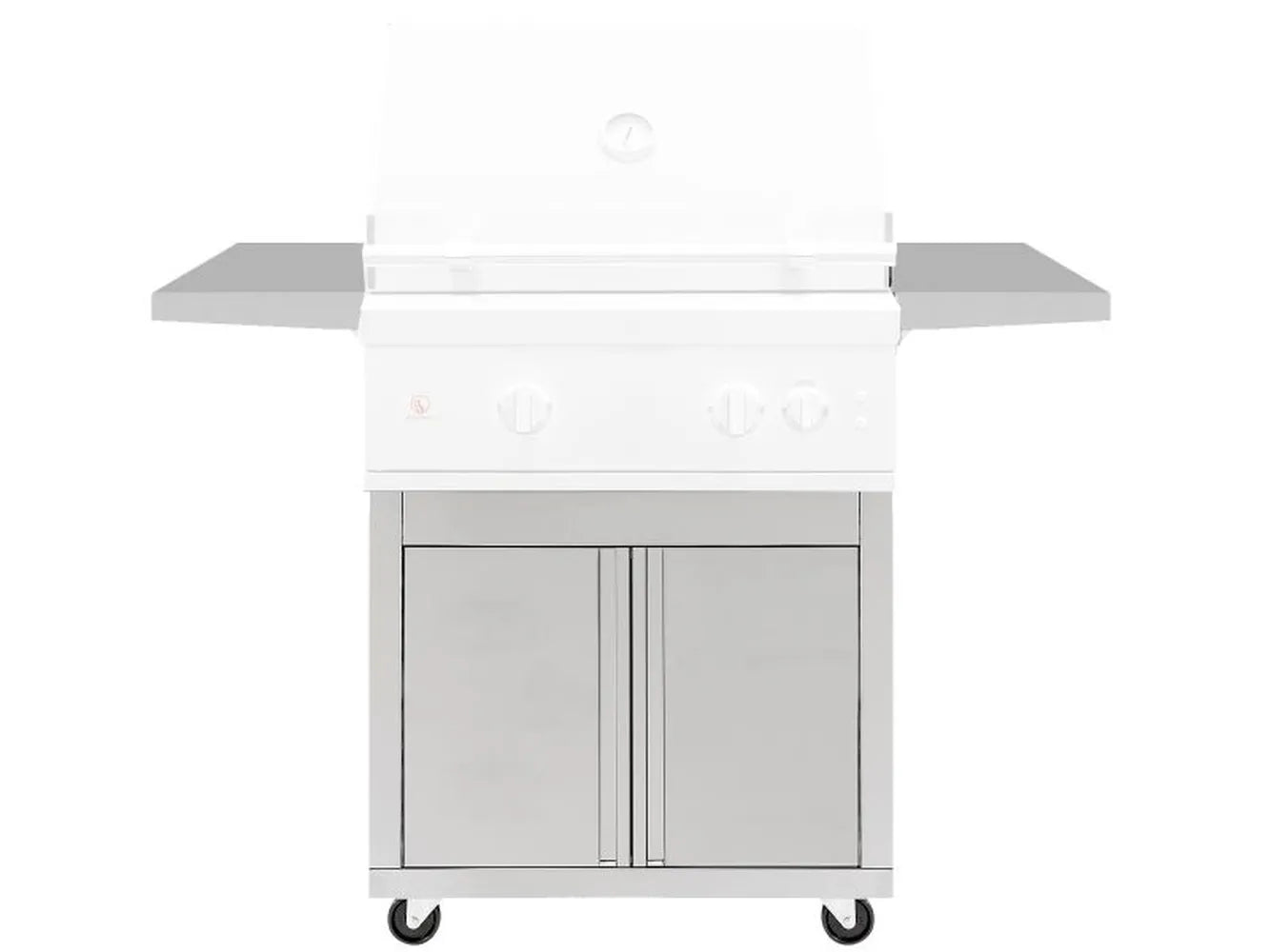 Summerset Quest 30" Deluxe Grill Cart – 304 Stainless