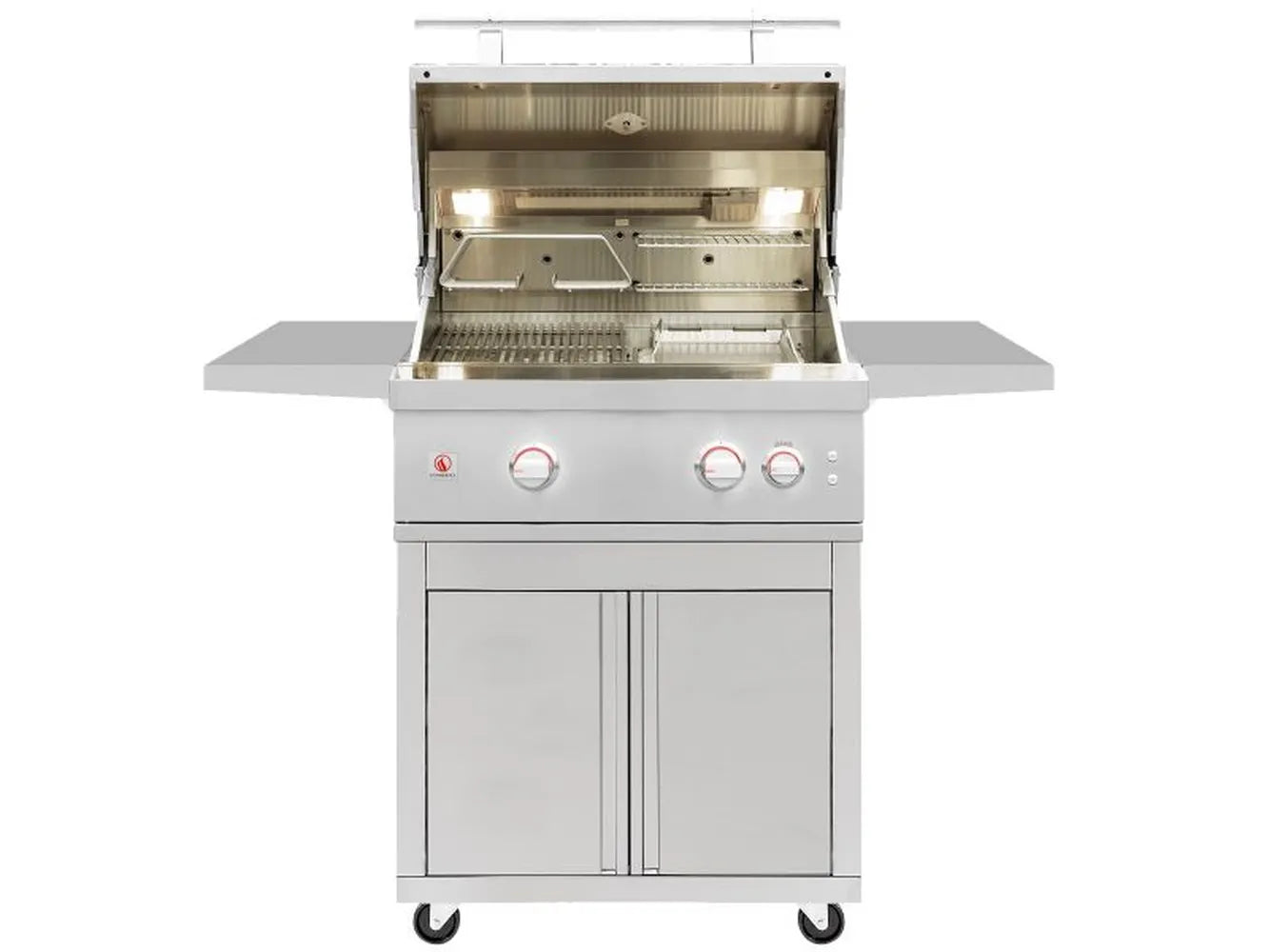Summerset Quest 30" Deluxe Grill Cart – 304 Stainless
