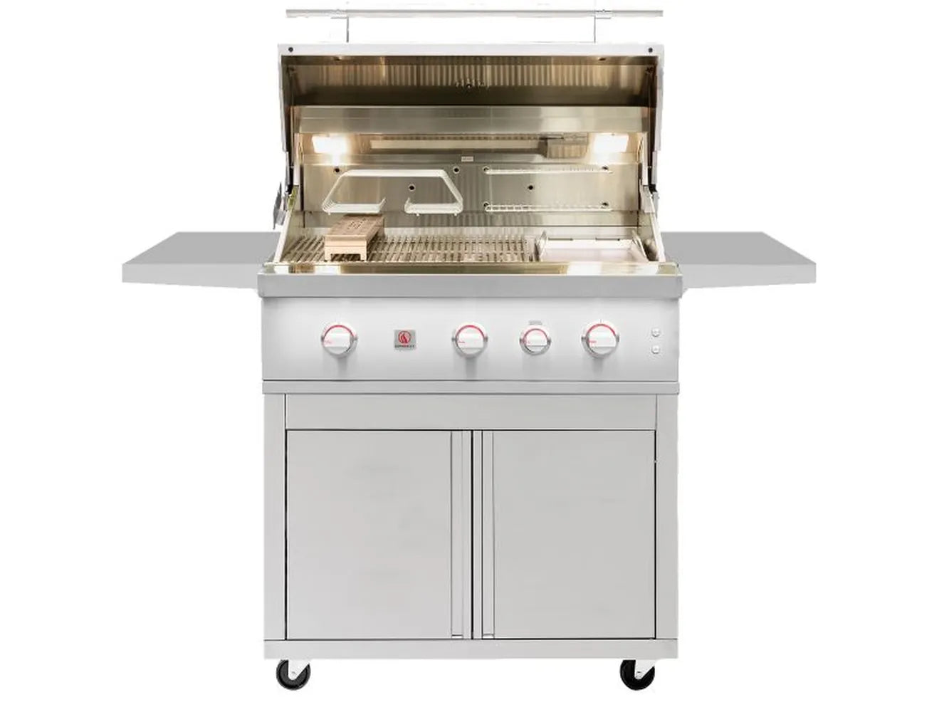Summerset Quest 36" Deluxe Grill Cart – 304 Stainless