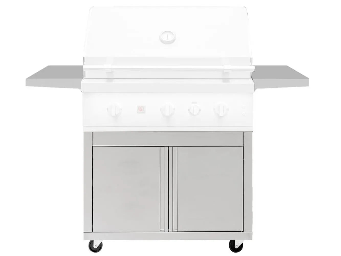 Summerset Quest 36" Deluxe Grill Cart – 304 Stainless
