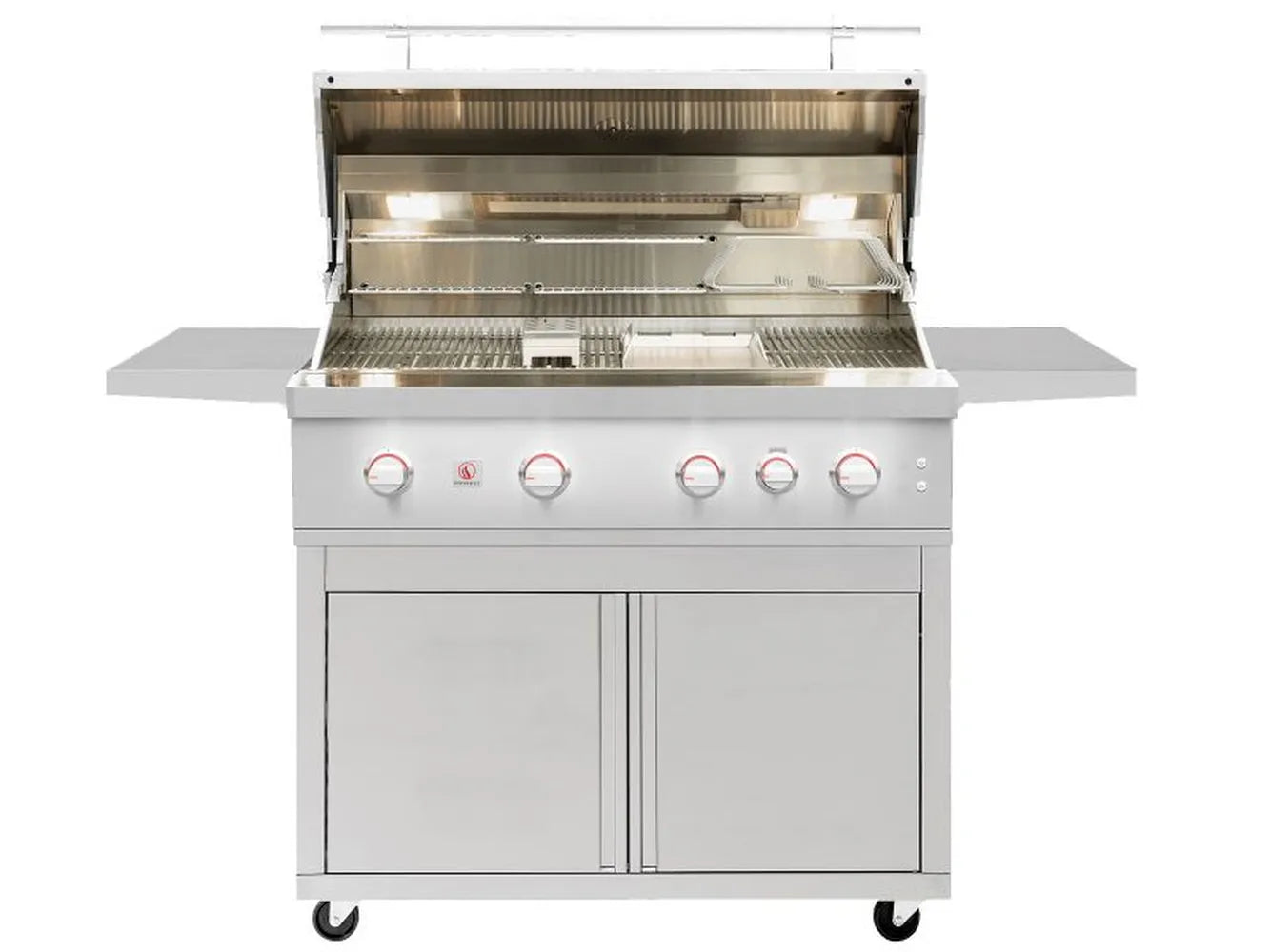Summerset Quest 42" Deluxe Grill Cart – 304 Stainless
