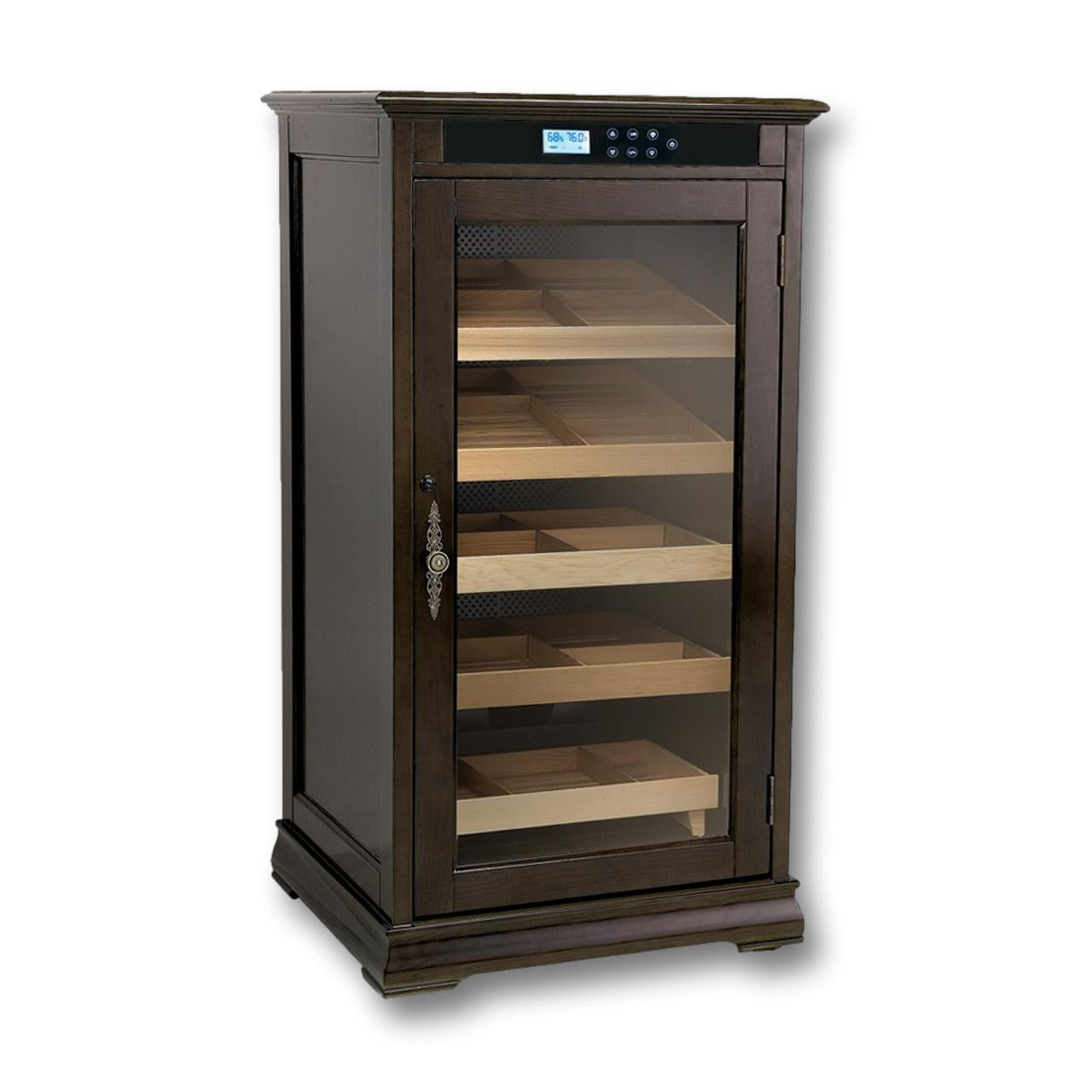 Prestige Redford Espresso 1,250-Cigar Electric Humidor