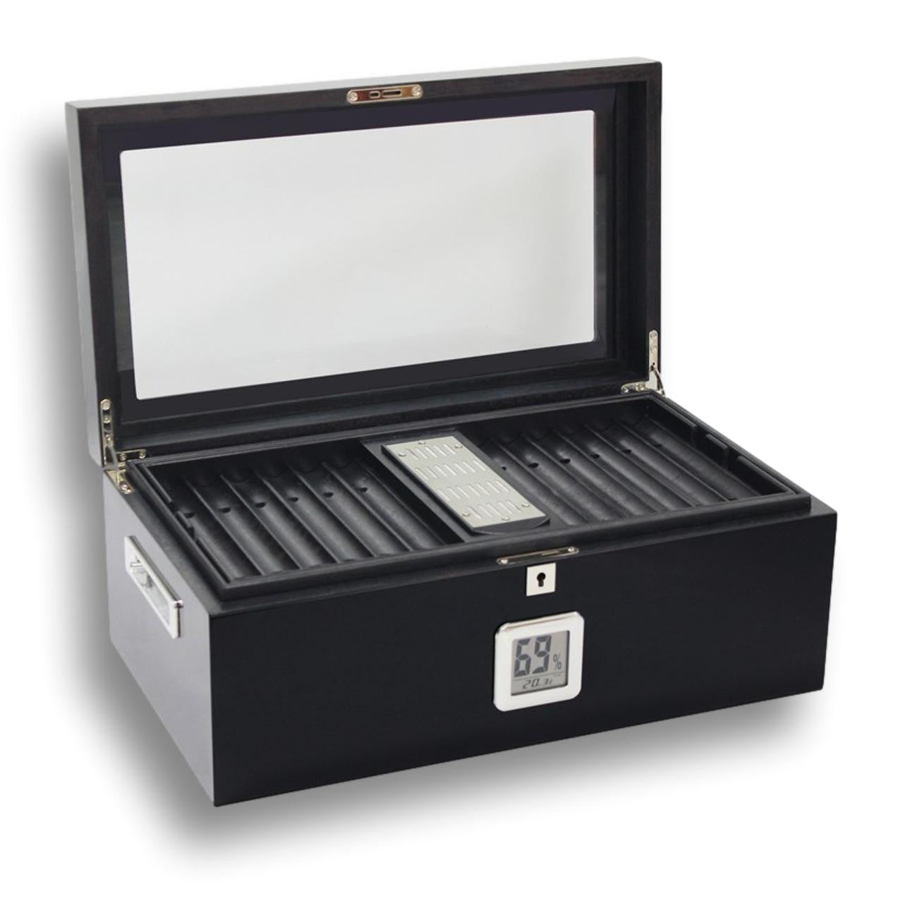 Prestige Raven 120-Cigar Desktop Humidor