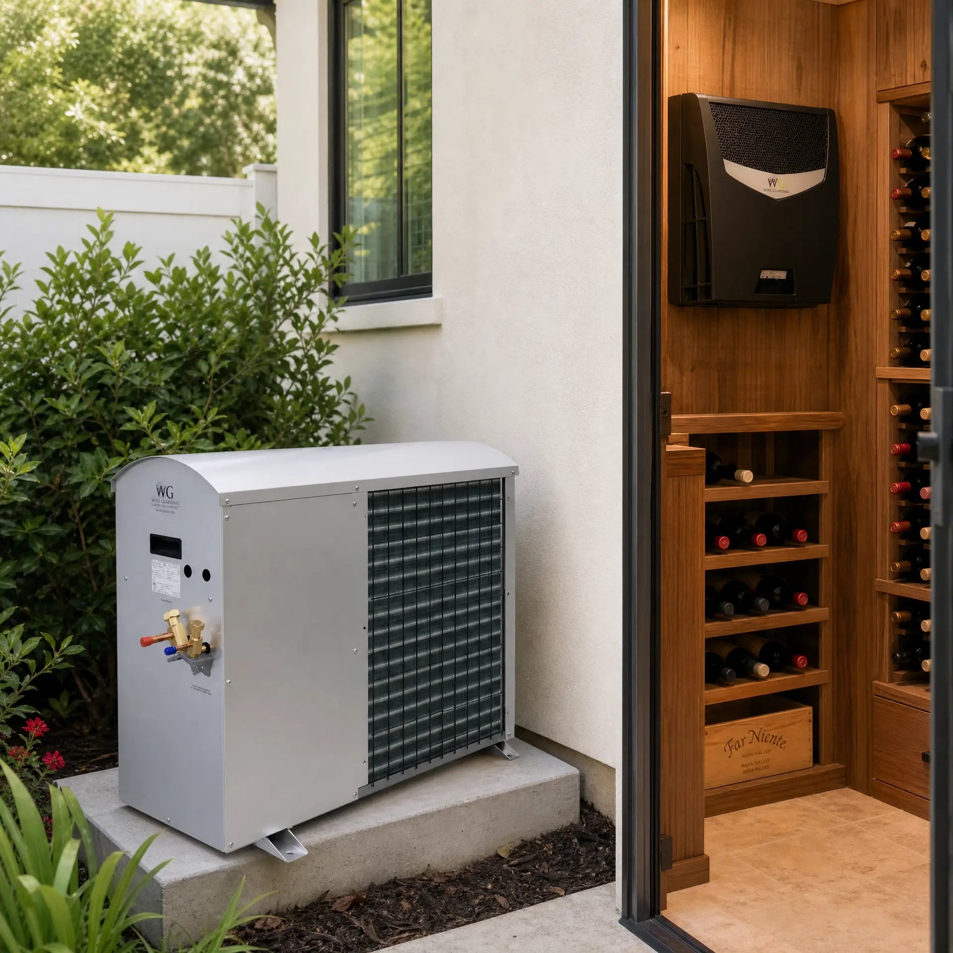 Wine Guardian SS018 Ductless Split Wine Cellar Cooling System